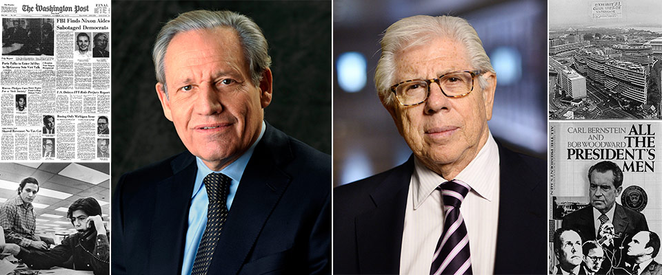 Fall 2022 Levitt Lecture Bob Woodward And Carl Bernstein