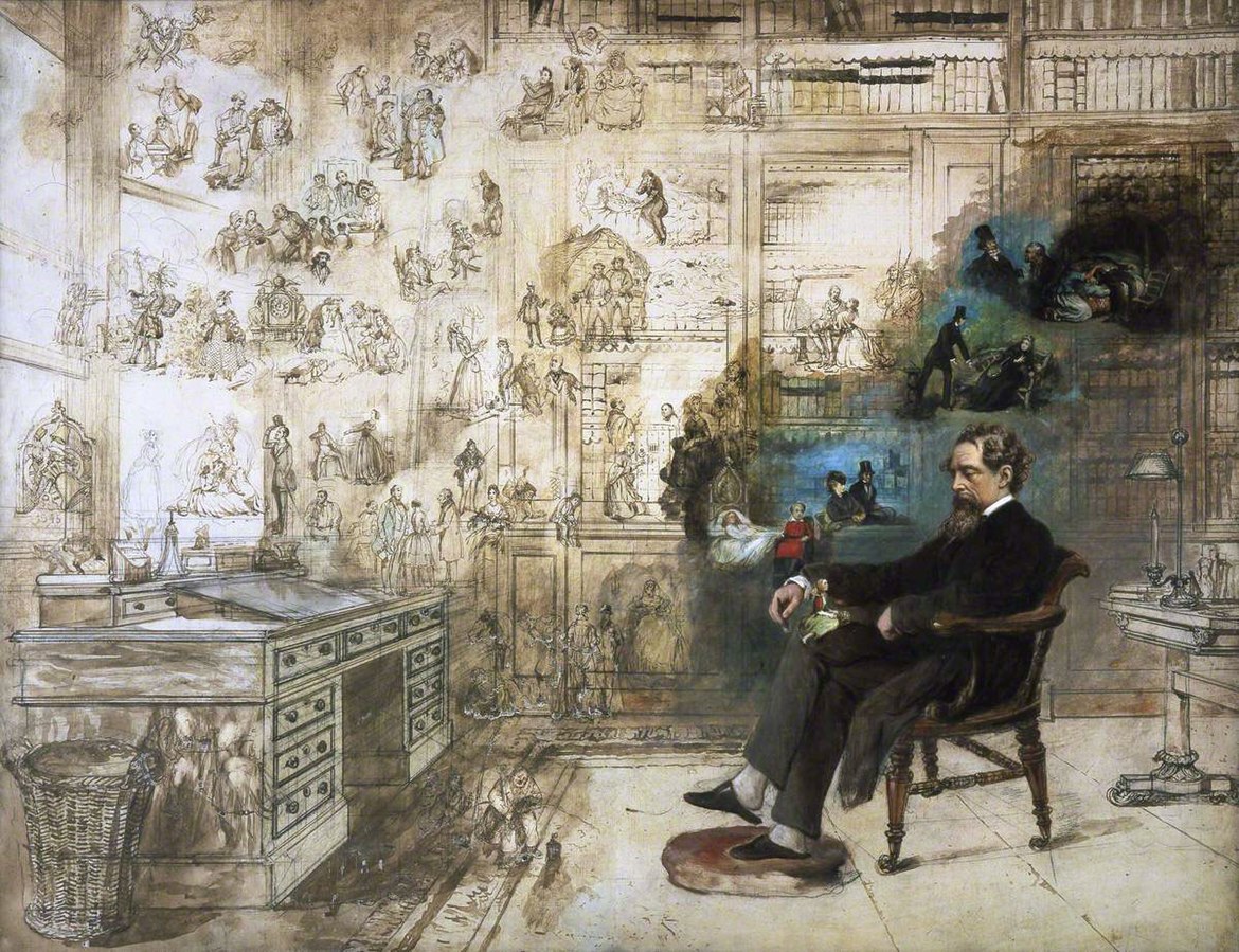 Image of the painting Dickens dream