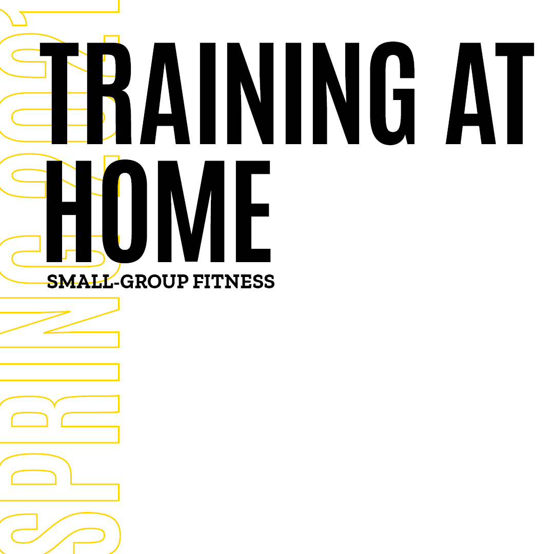 Spring 2021 Training at Home Small Group Fitness