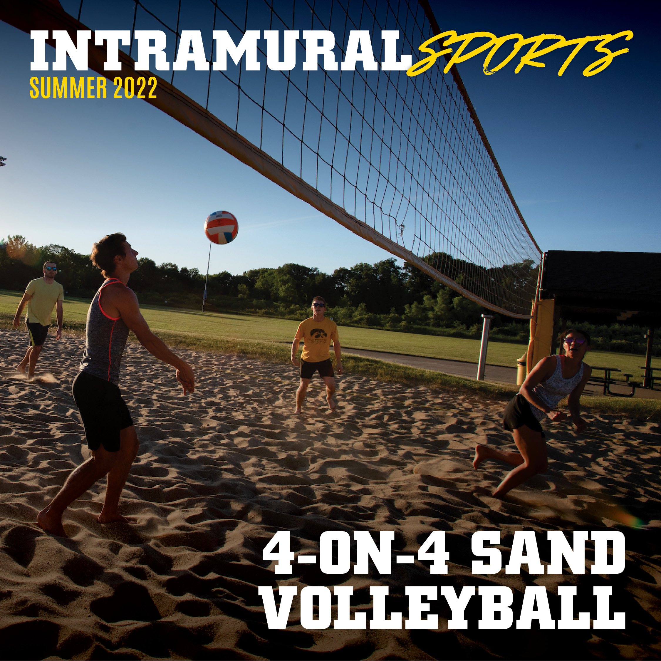 Intramural 4-on-4 Sand Volleyball Session 1 Registration
