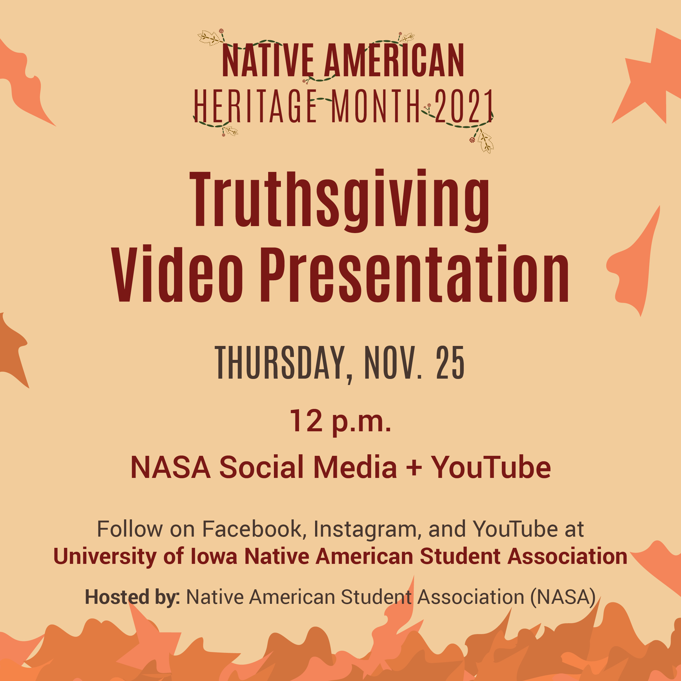Truthgiving Video Presentation Flyer