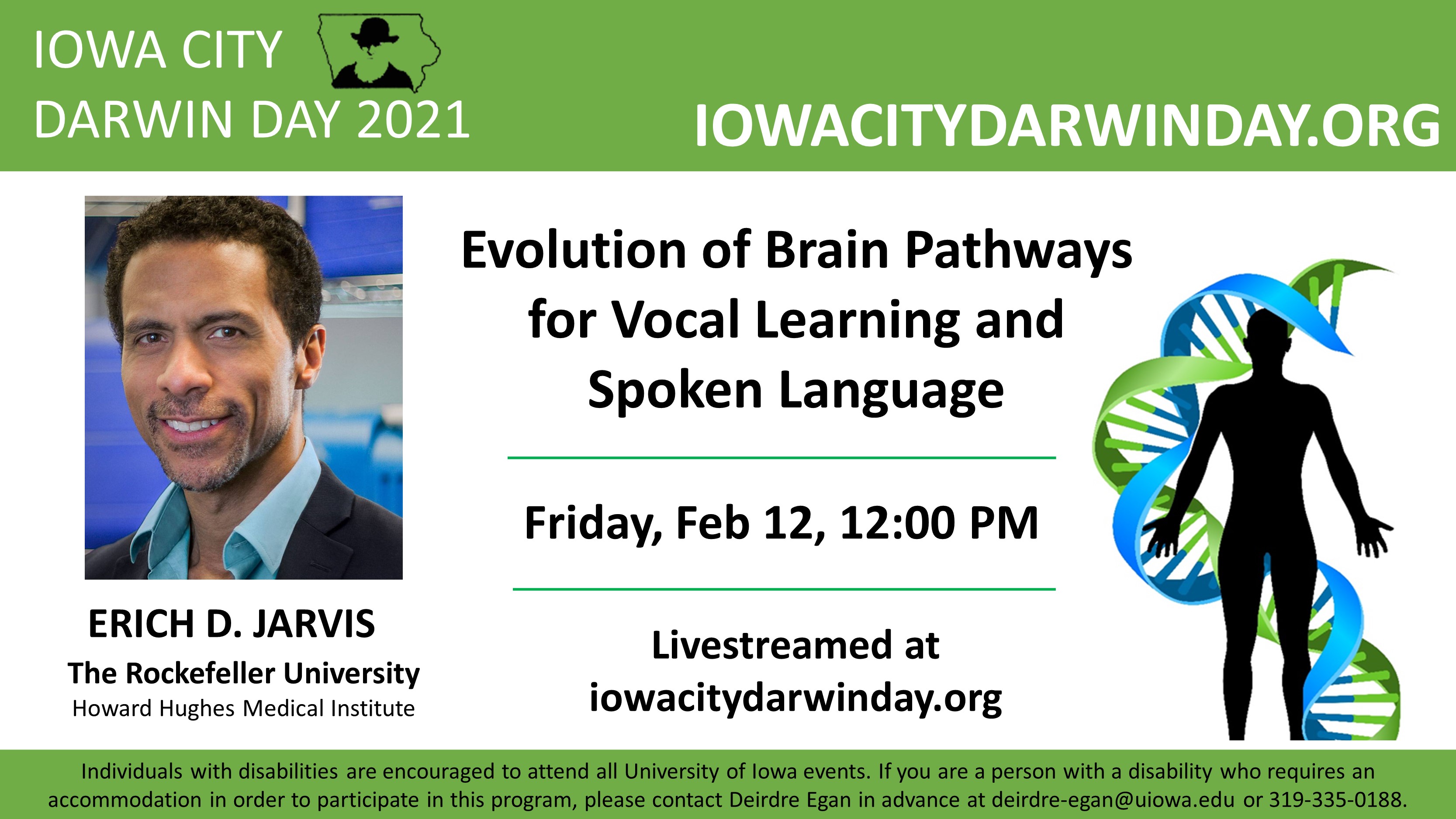 Erich Jarvis: Evolution of Brain Pathways for Vocal Learning and Spoken Language