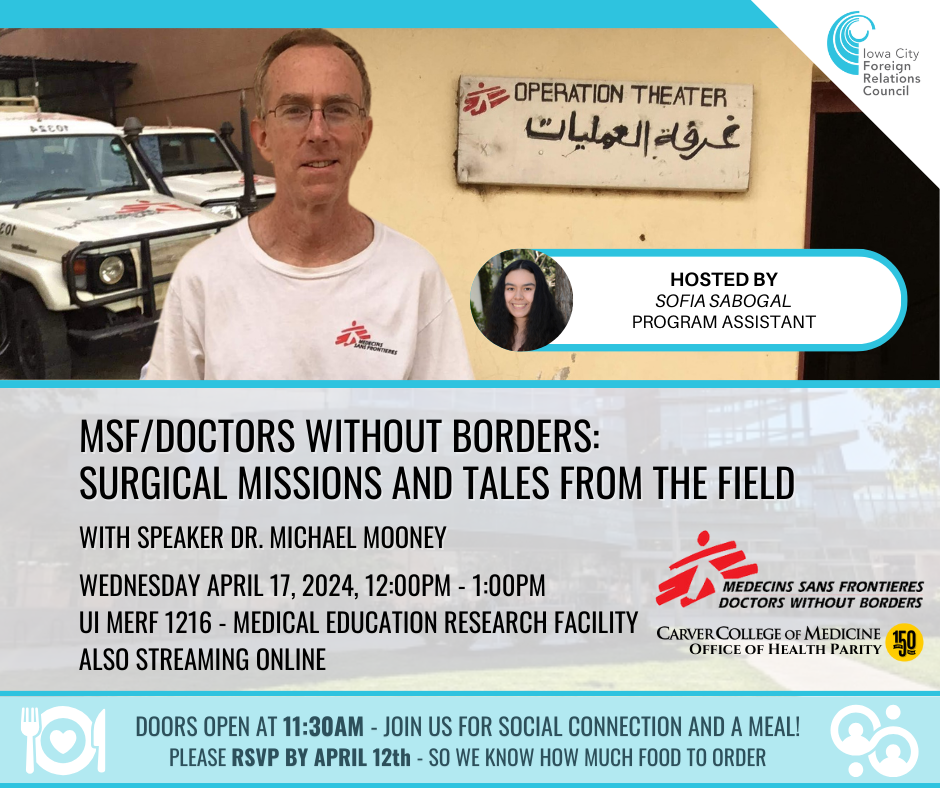 MSF/Doctors Without Borders - Surgical Missions and Tales from the Field promotional image