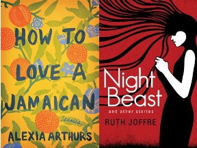 Book covers for Night Beast and How to Love a Jamaican