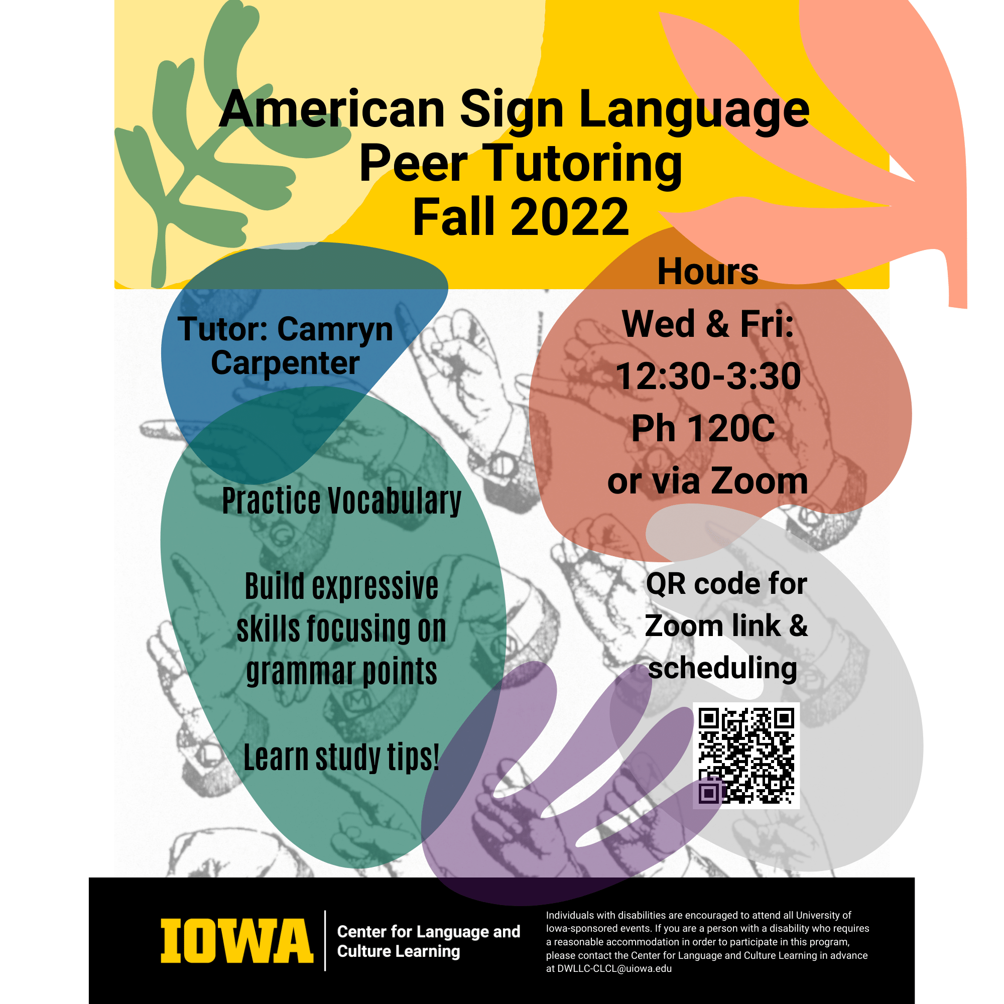 American Sign Language Peer Tutoring