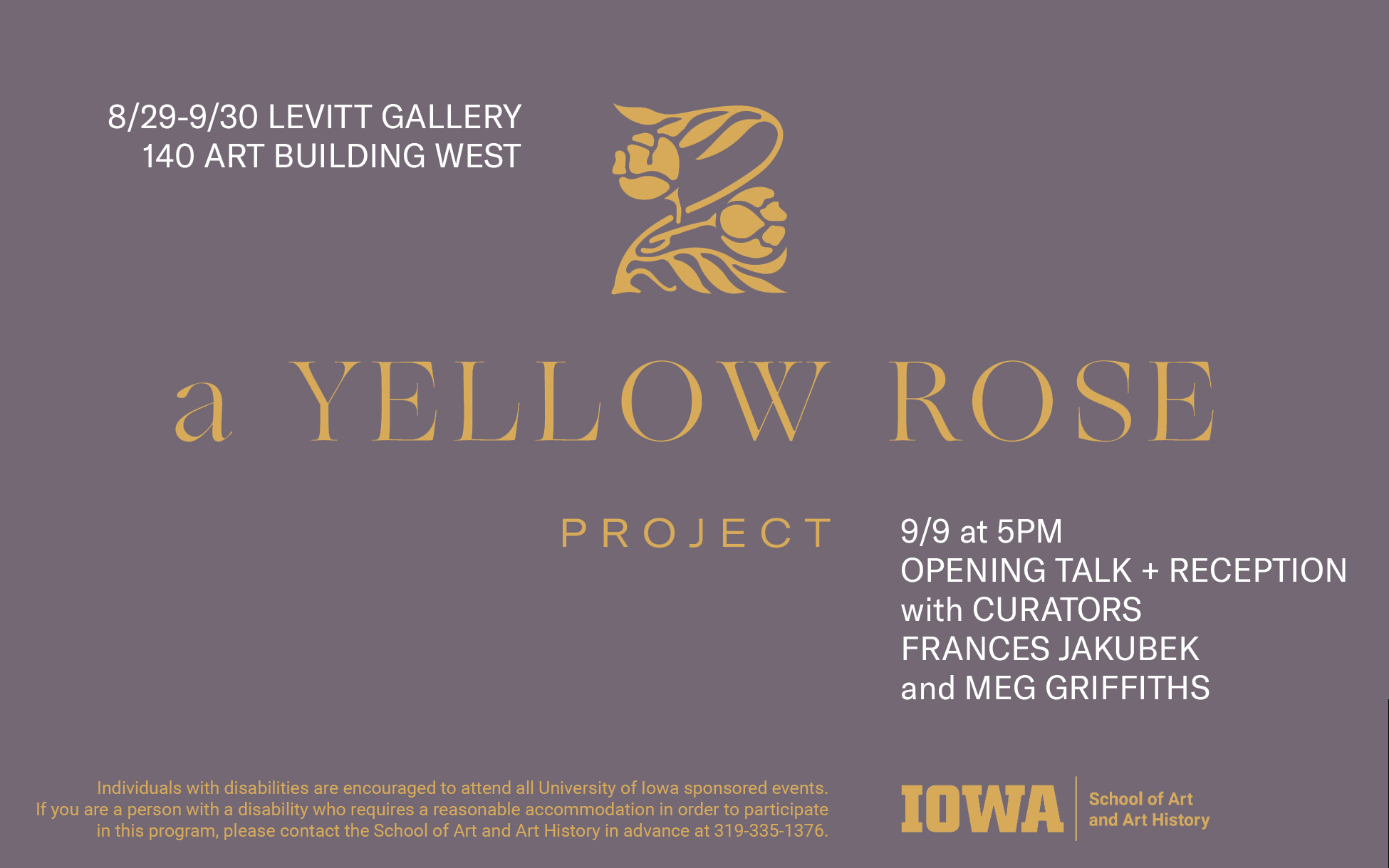 A Yellow Rose Project poster