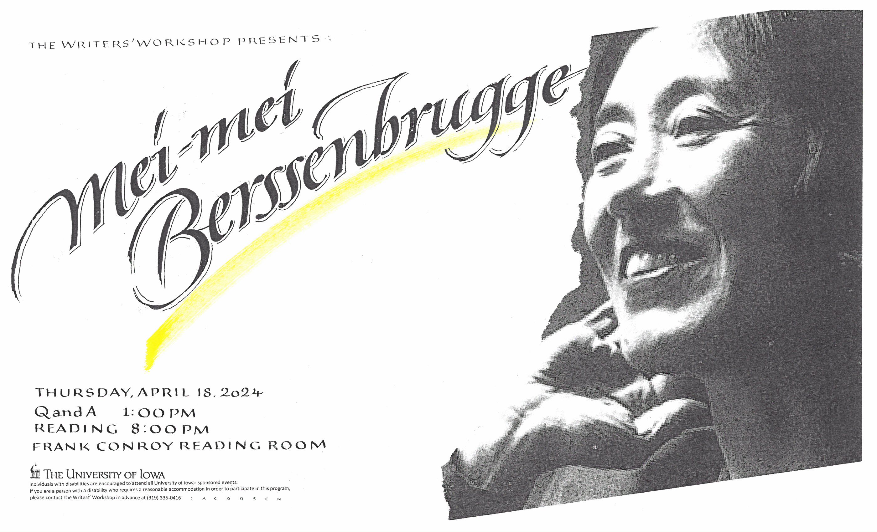 Mei-mei Berssenbrugge poster