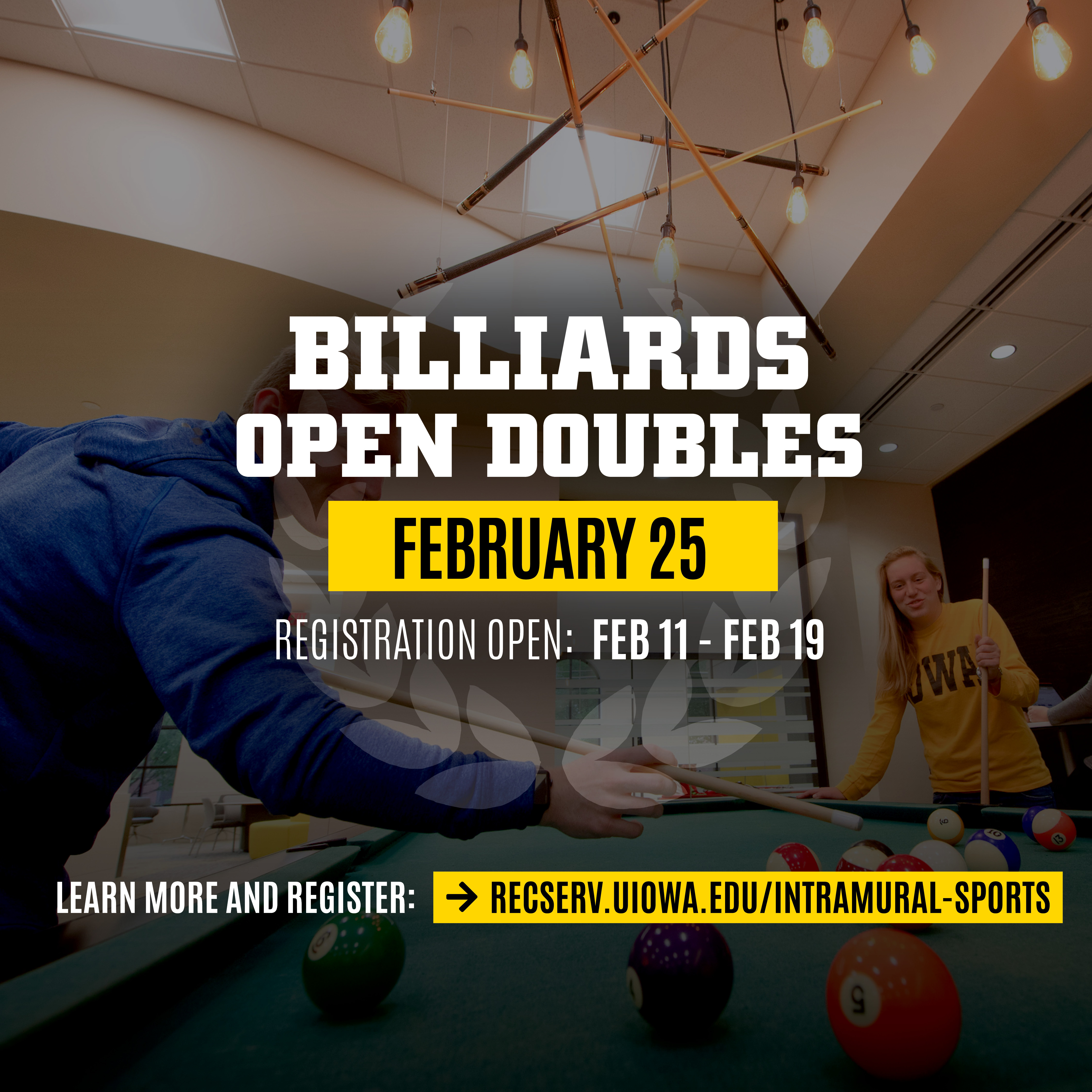 Billiards Registration