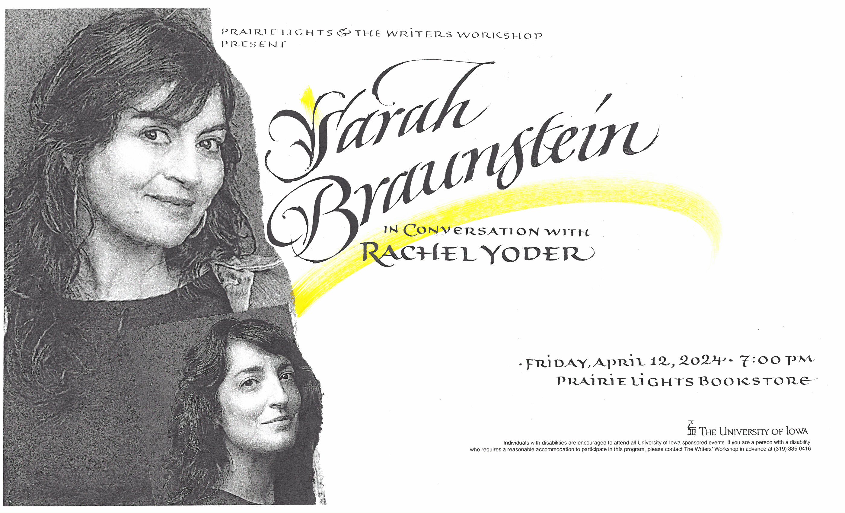 Sarah Braunstein poster
