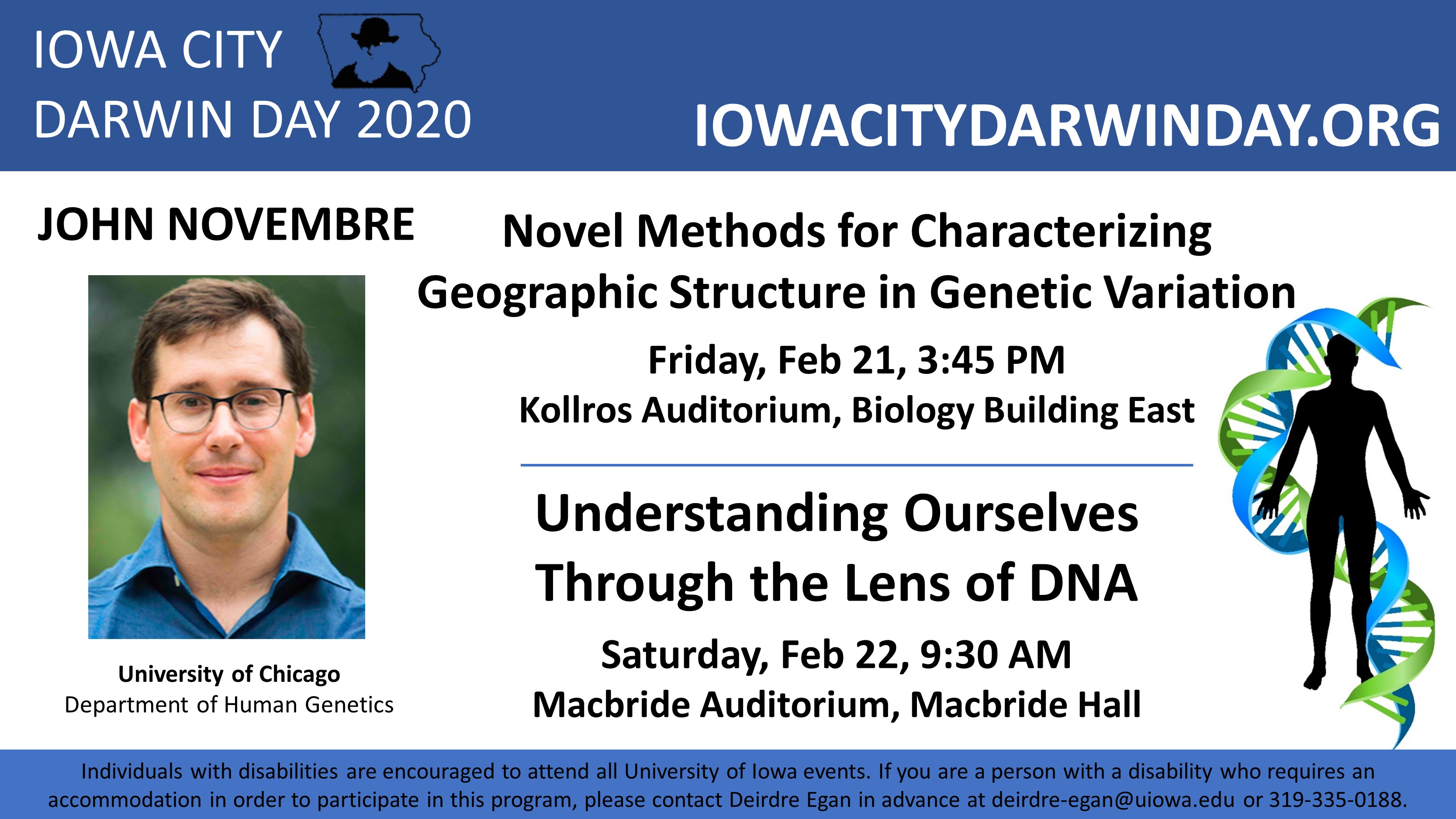 John Novembre - Novel Methods for Characterizing Geographic Structure in Genetic Variation promotional image