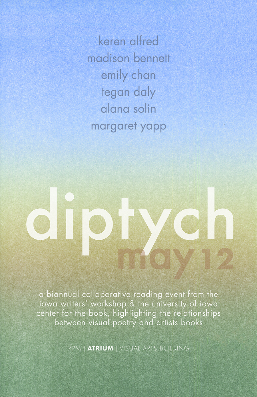 Diptych poster