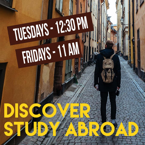 Discover Study Abroad Spring 2020 sessions