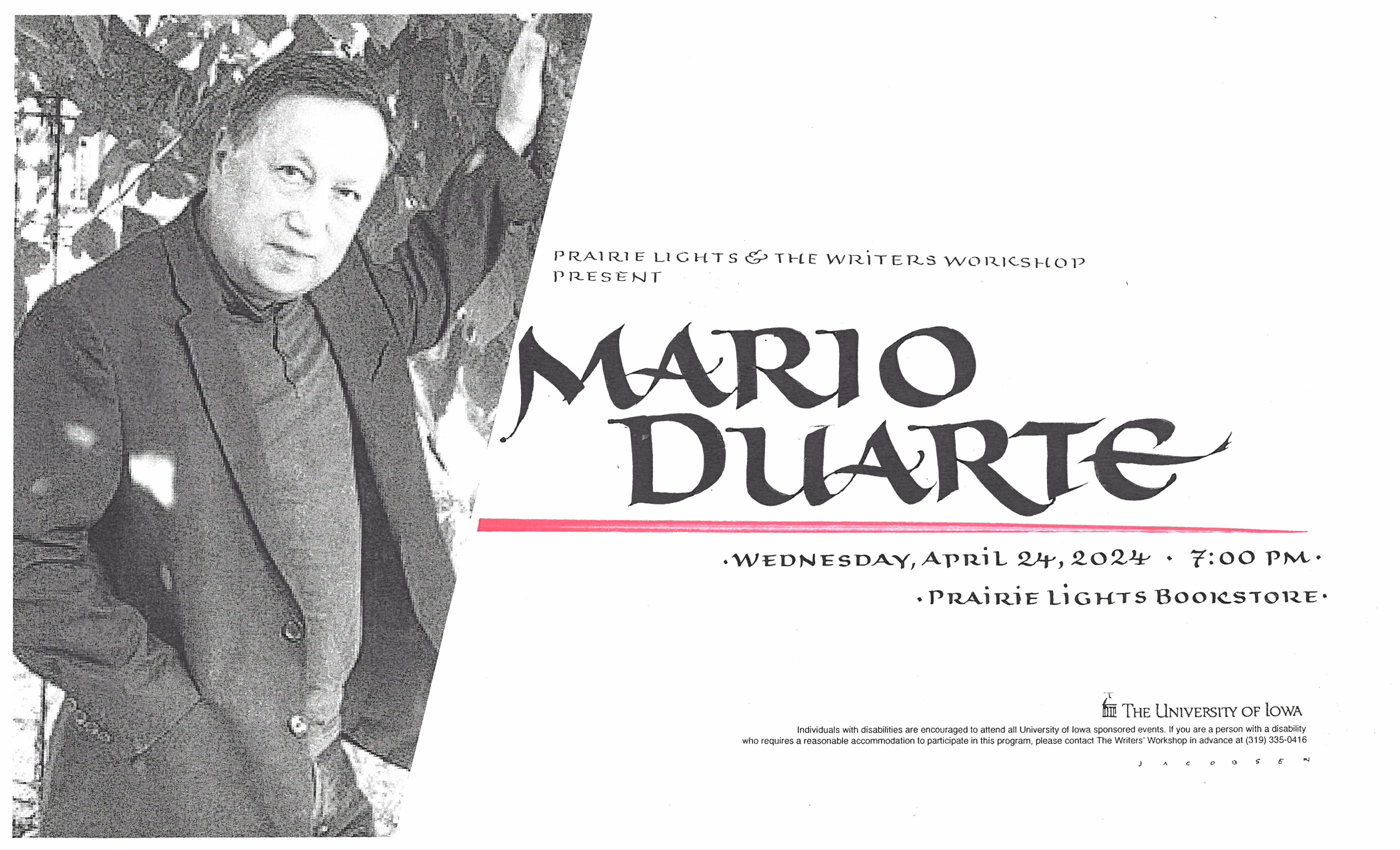 Mario Duarte poster