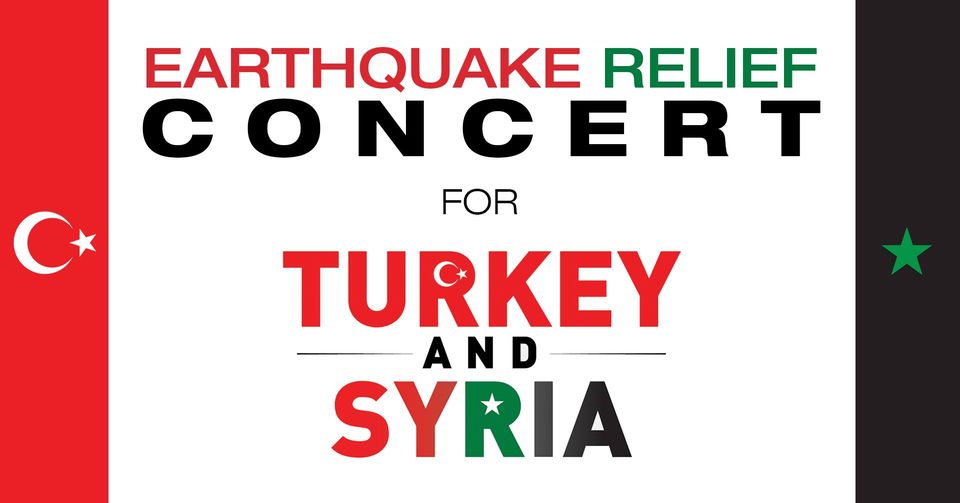 Earthquake Benefit Concert for Turkey and Syria promotional image