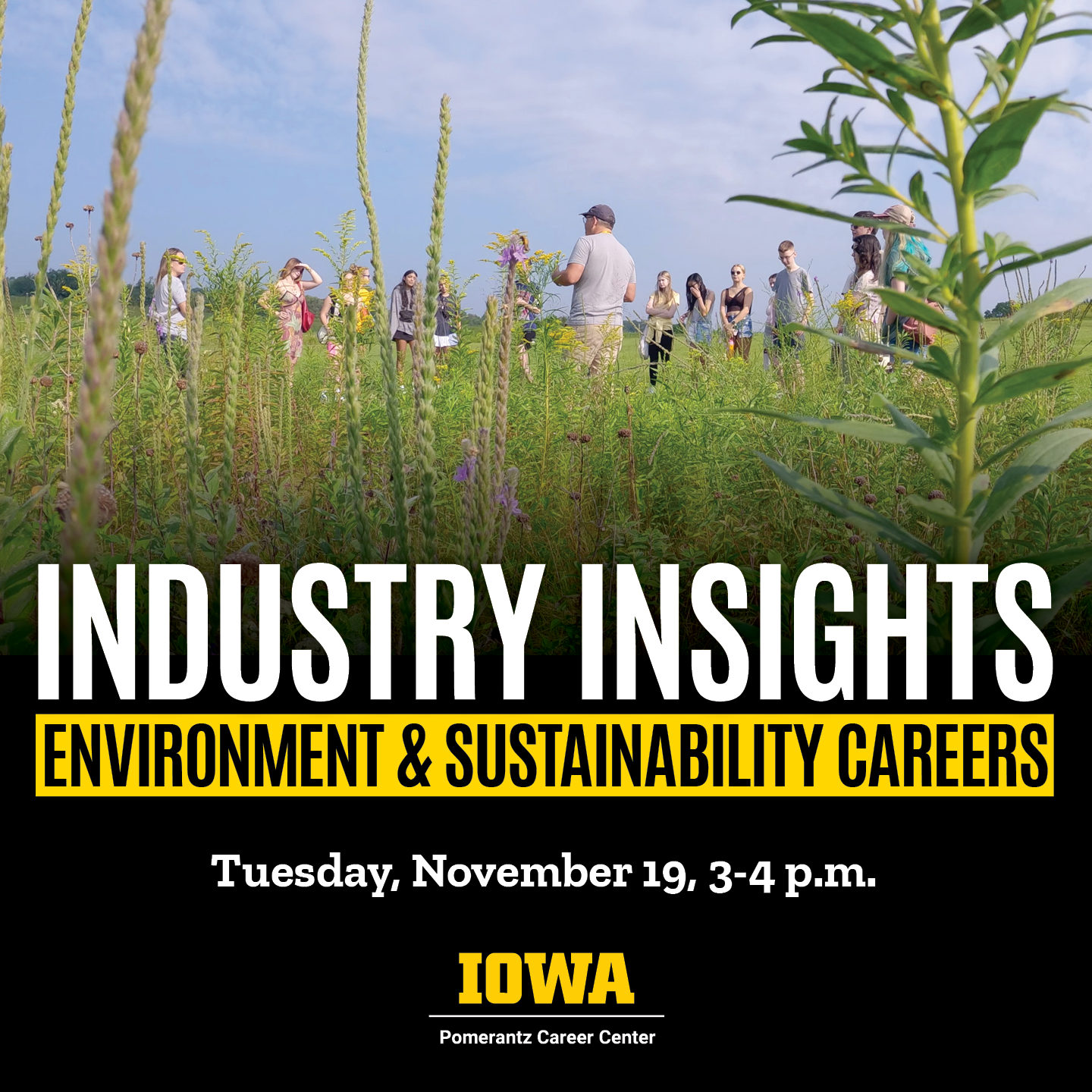 Industry Insights: Environment & Sustainability, Tuesday Nov. 19, 3-4 p.m.