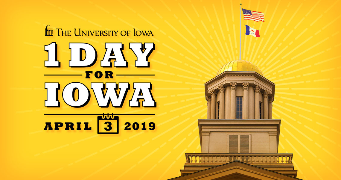 One Day for Iowa graphic