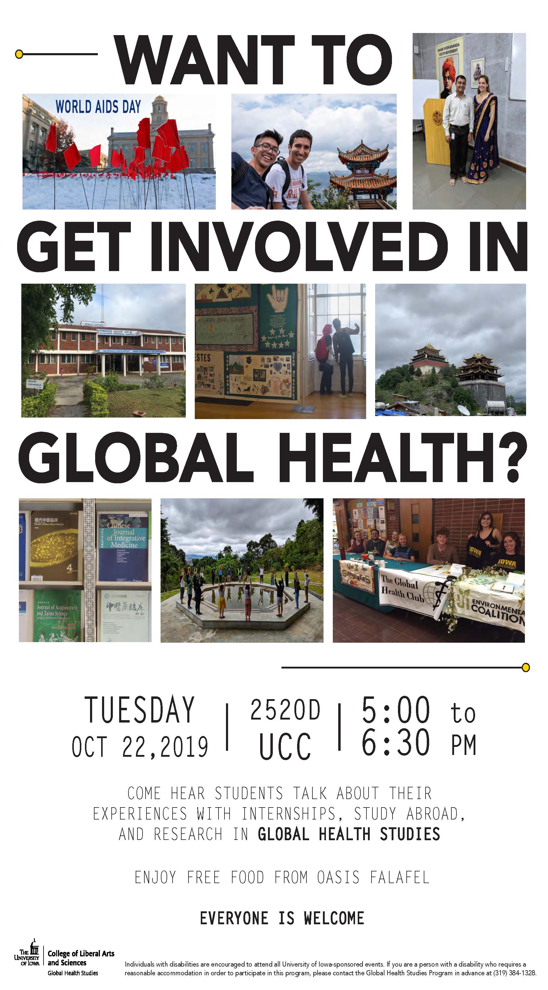 Fall 2019 Global Health Reception 