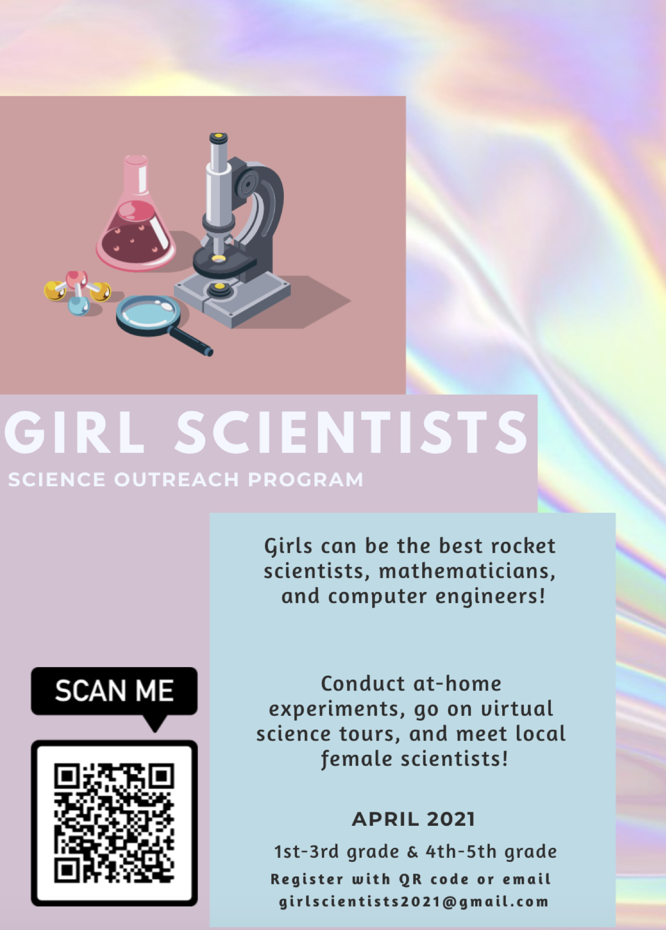 Girl Scientists After School Science Outreach Program promotional image