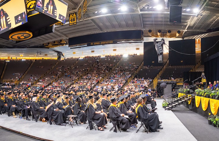 Graduate College Commencement at Carver
