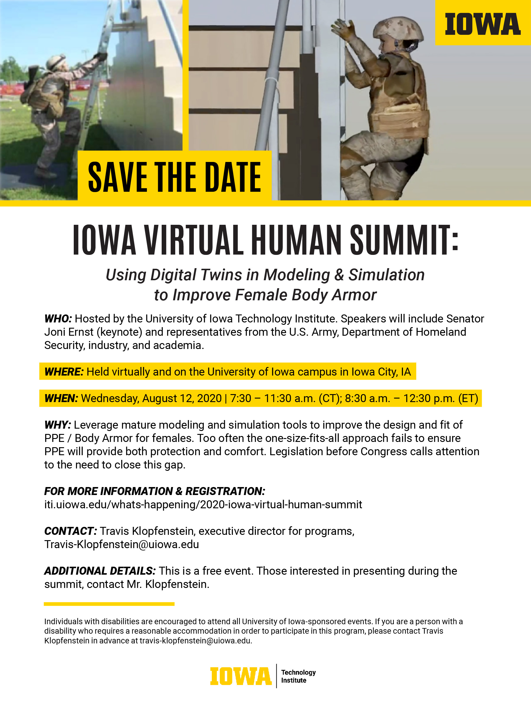 Iowa Virtual Human Summit
