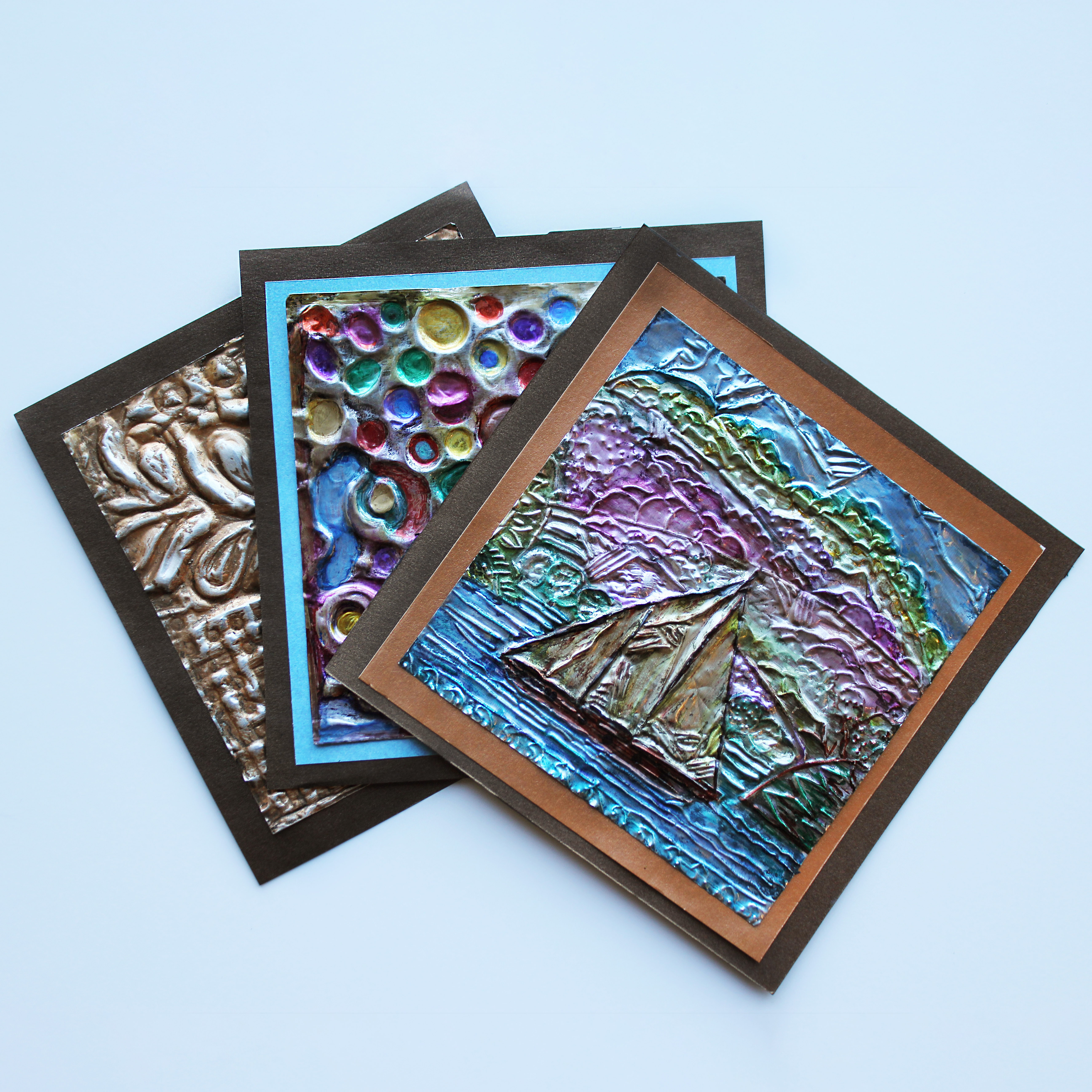 Textured Copper Plates