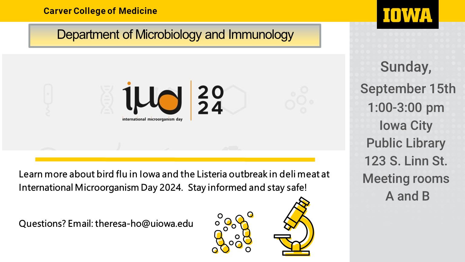 International Microorganisms Day 2024