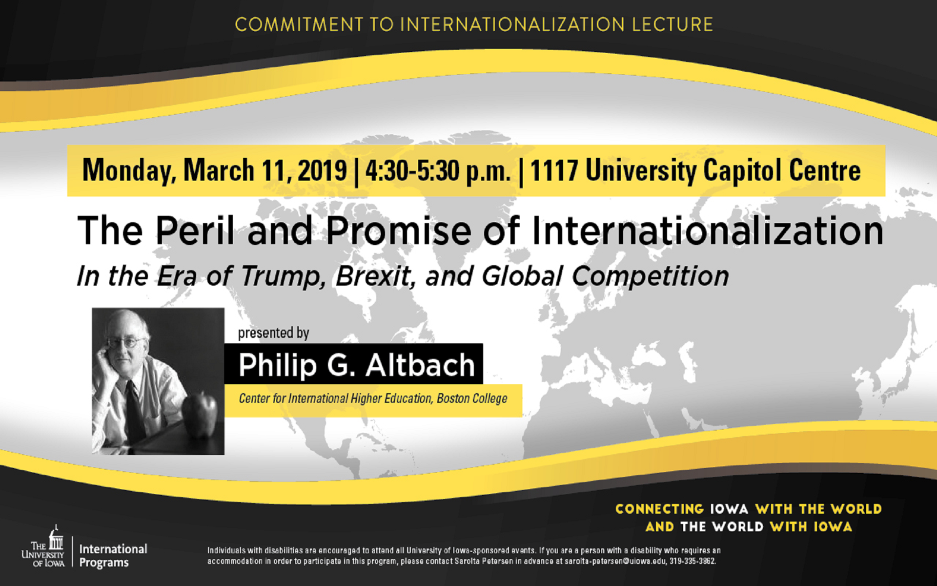 Committment to Internationalization Lecture