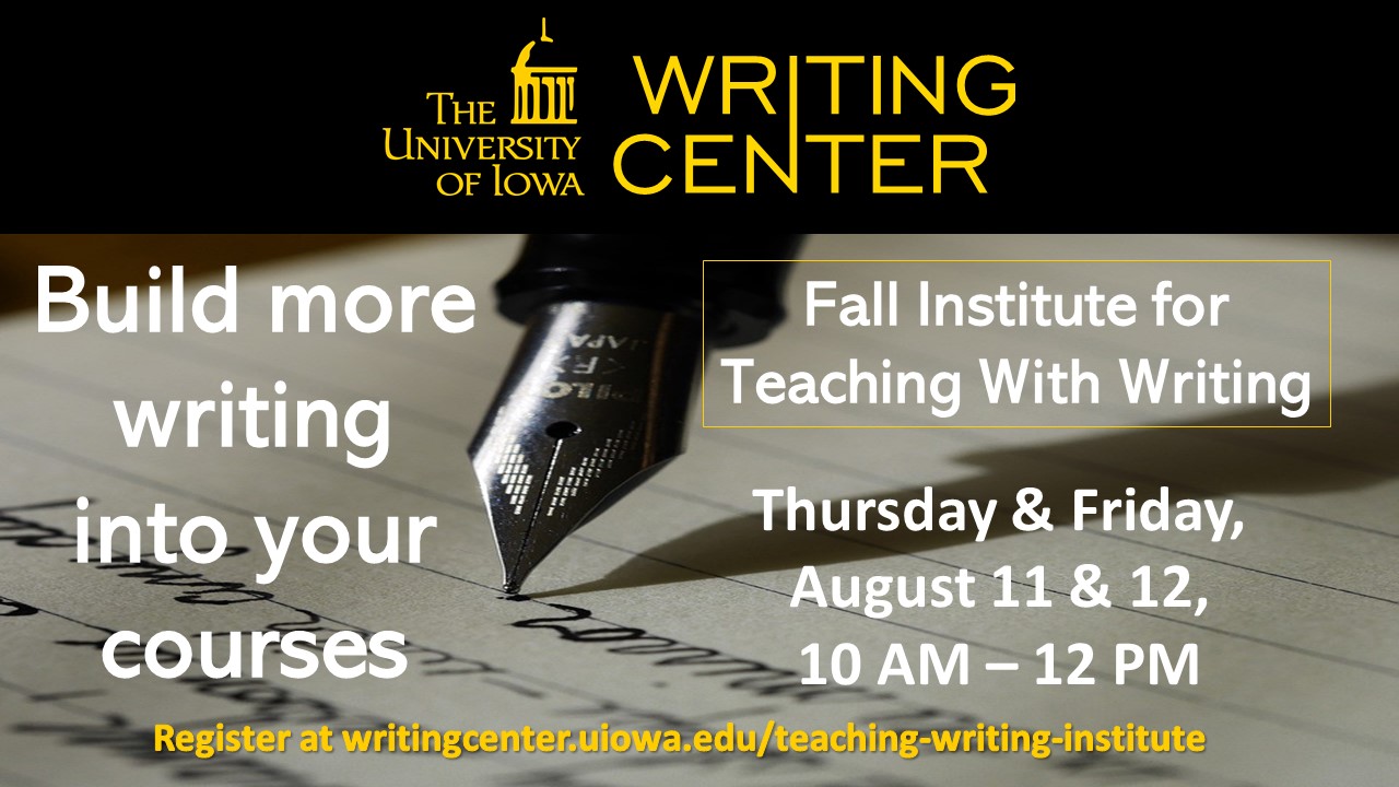 Institute for Teaching with Writing