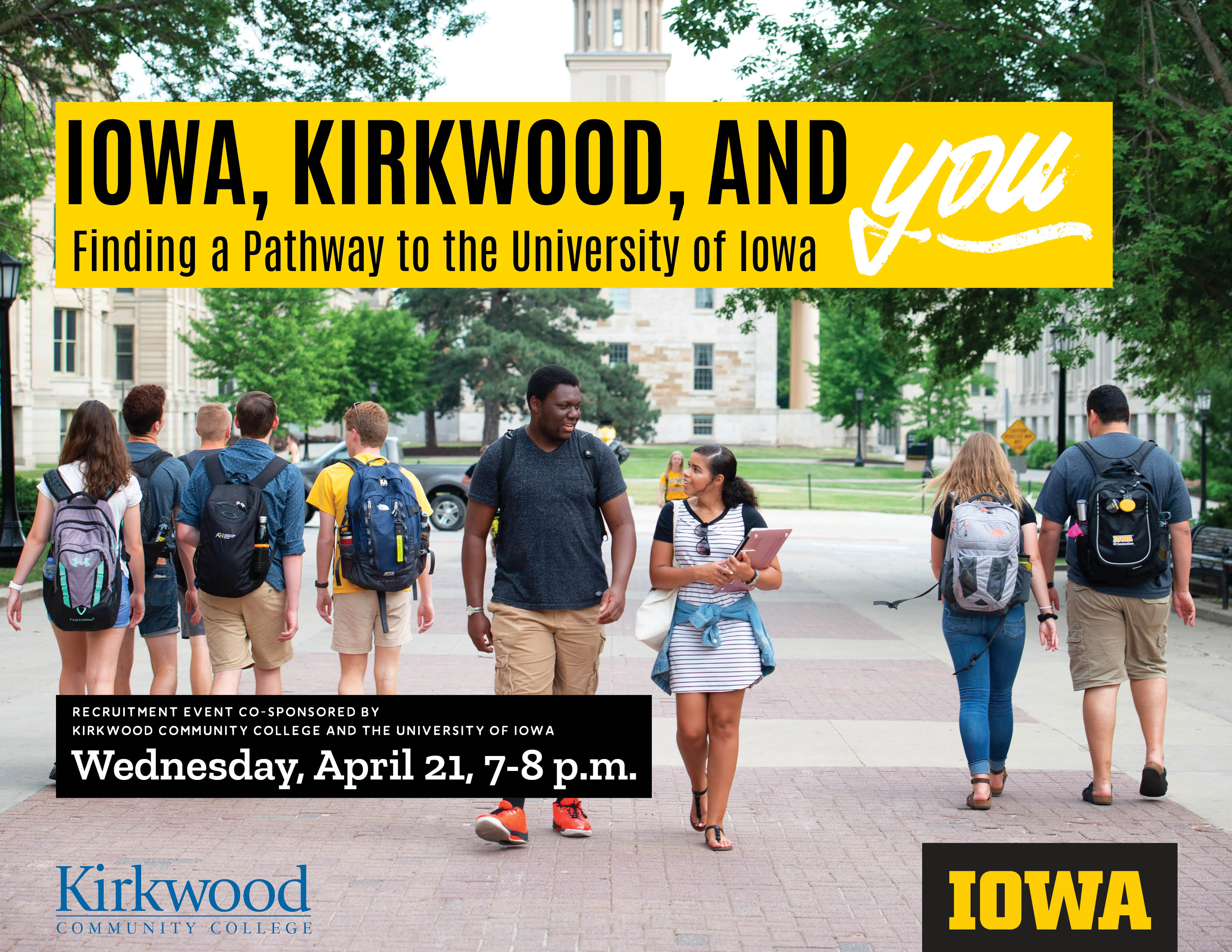 Iowa, Kirkwood and You: Finding a Pathway to the University of Iowa promotional image