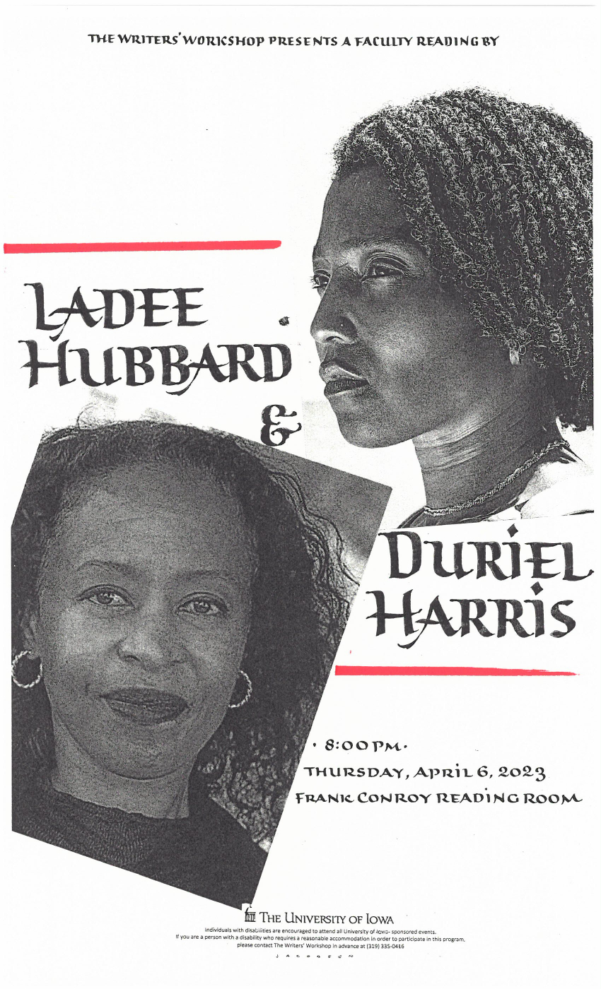 Ladee Hubbard and Duriel Harris