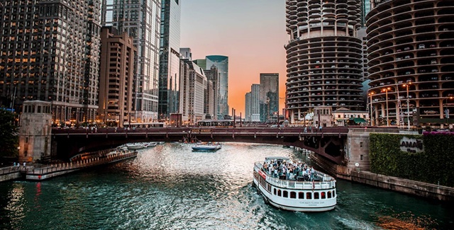 Chicago's Leading Lady on the Chicago River