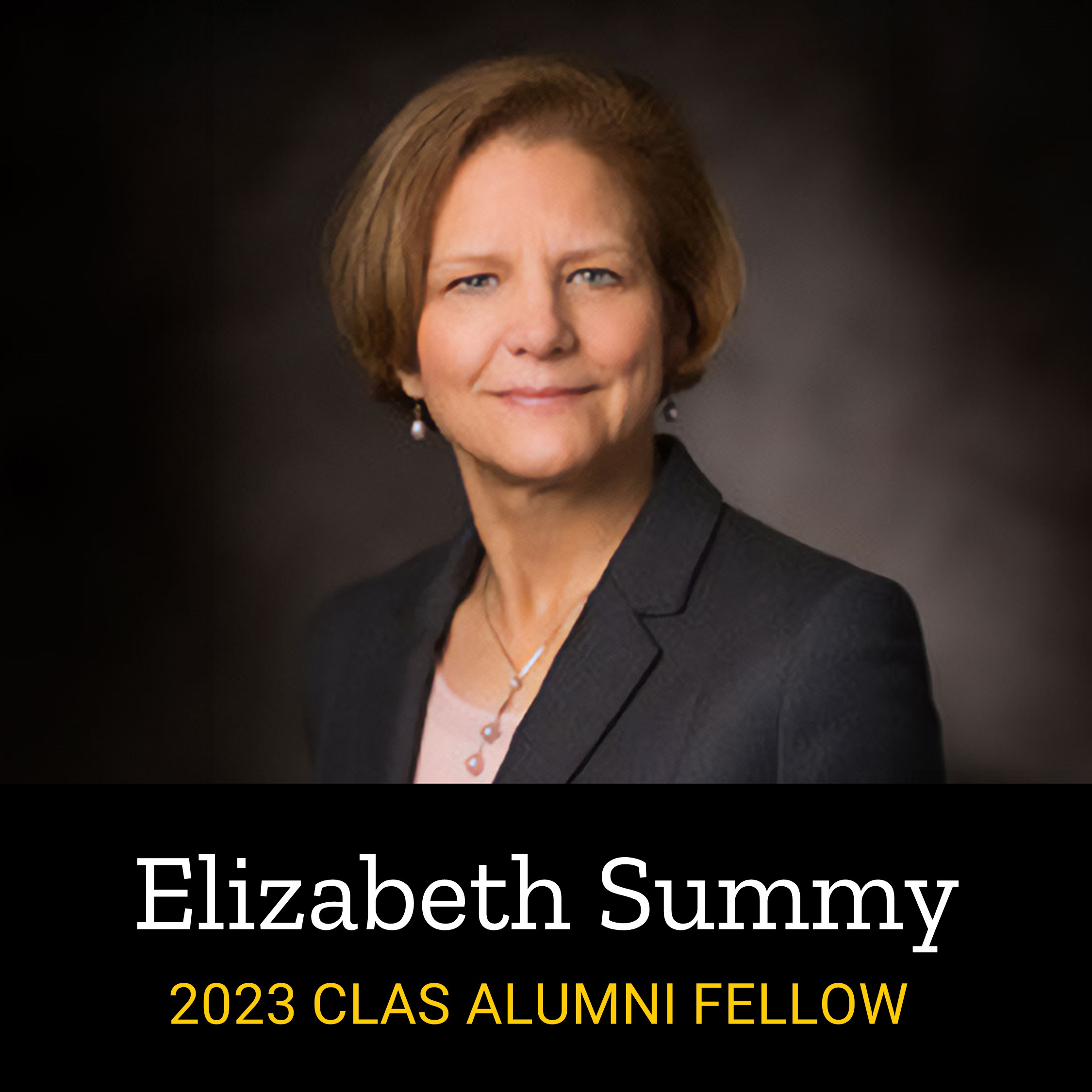 Elizabeth Summy 2023 CLAS Alumni Fellow