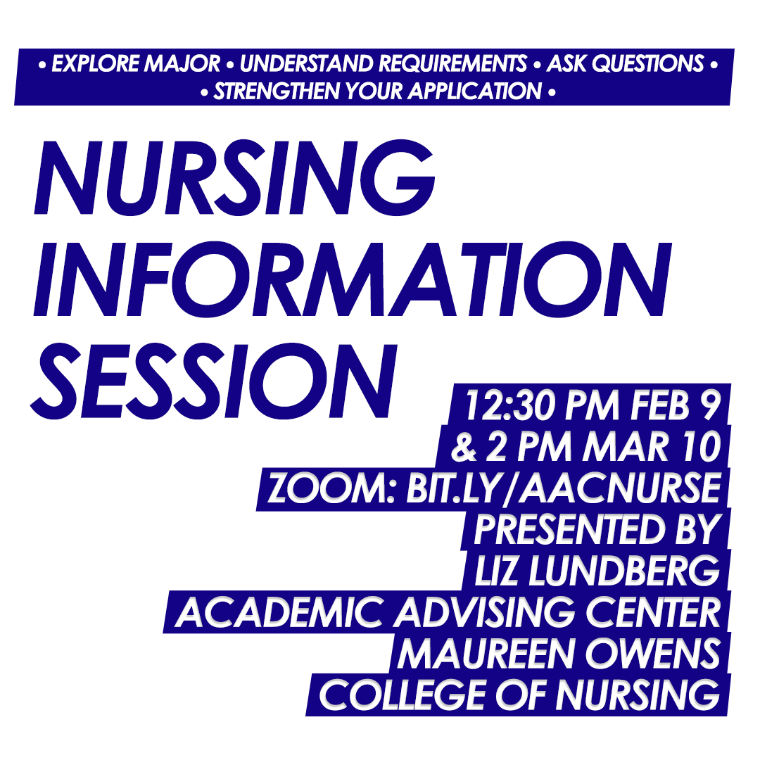 nursing information session invitation