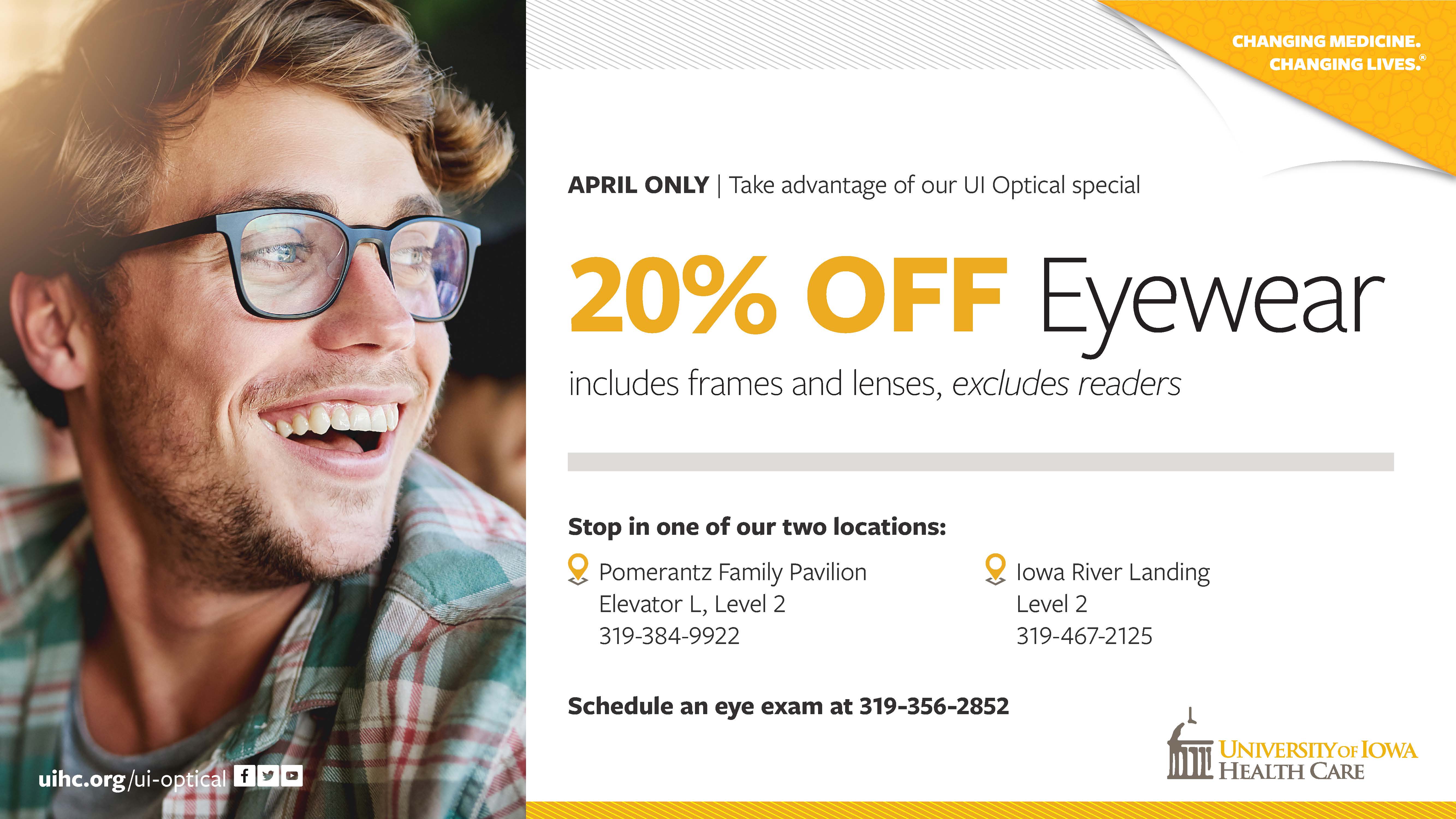 UI Optical Spring Sale promotional image