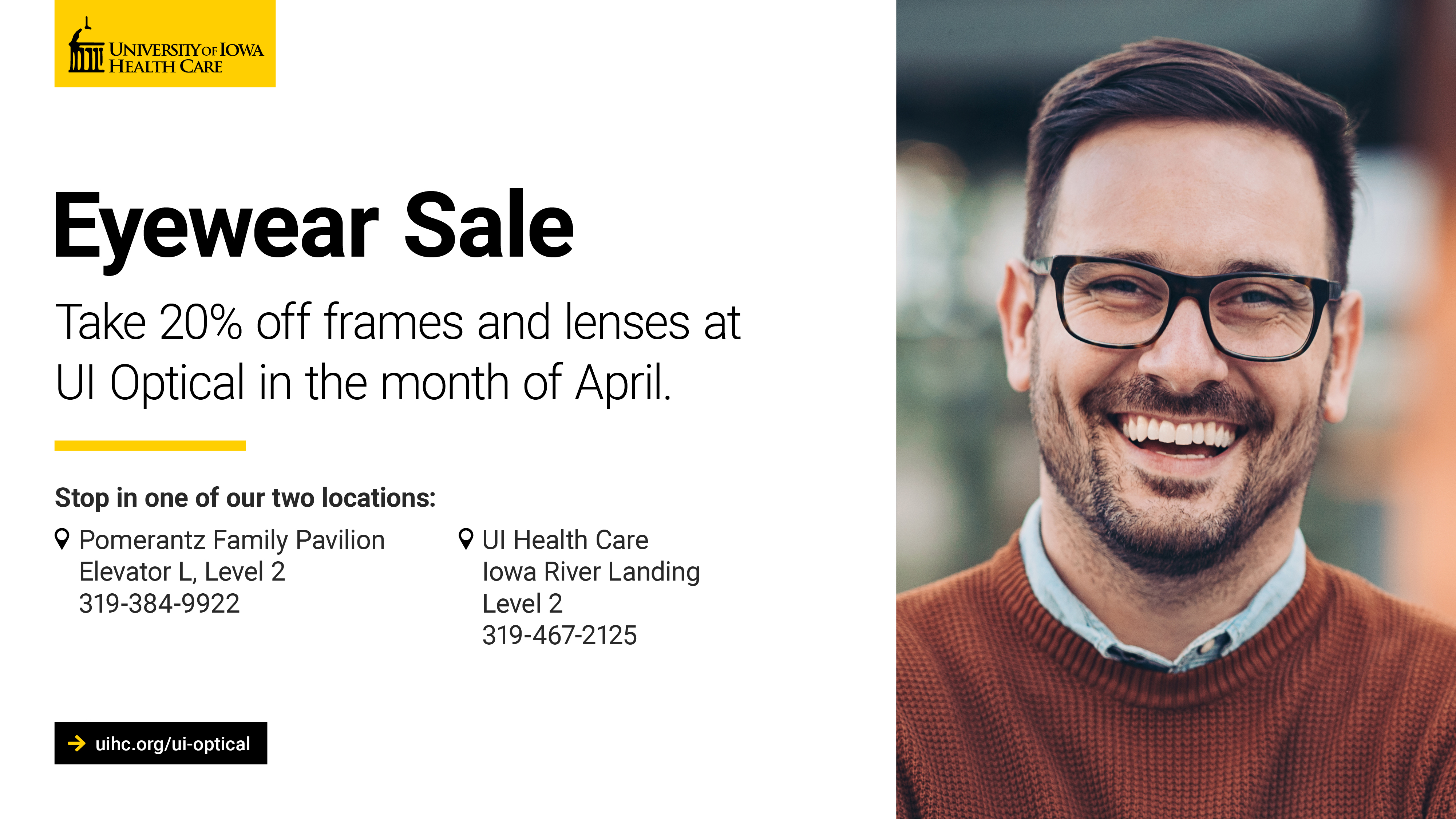 UI Optical Spring Sale promotional image