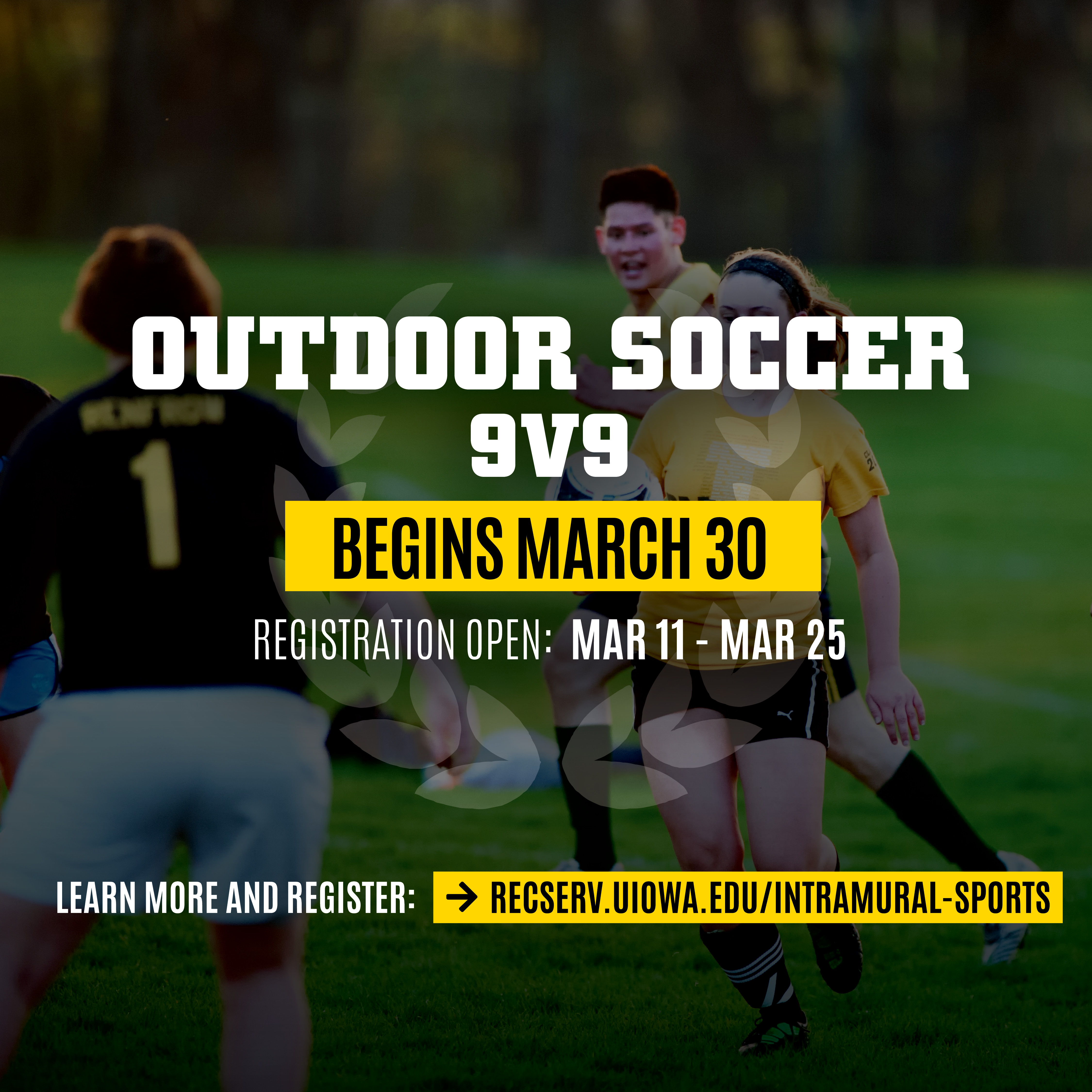 Intramural Outdoor Soccer Registration