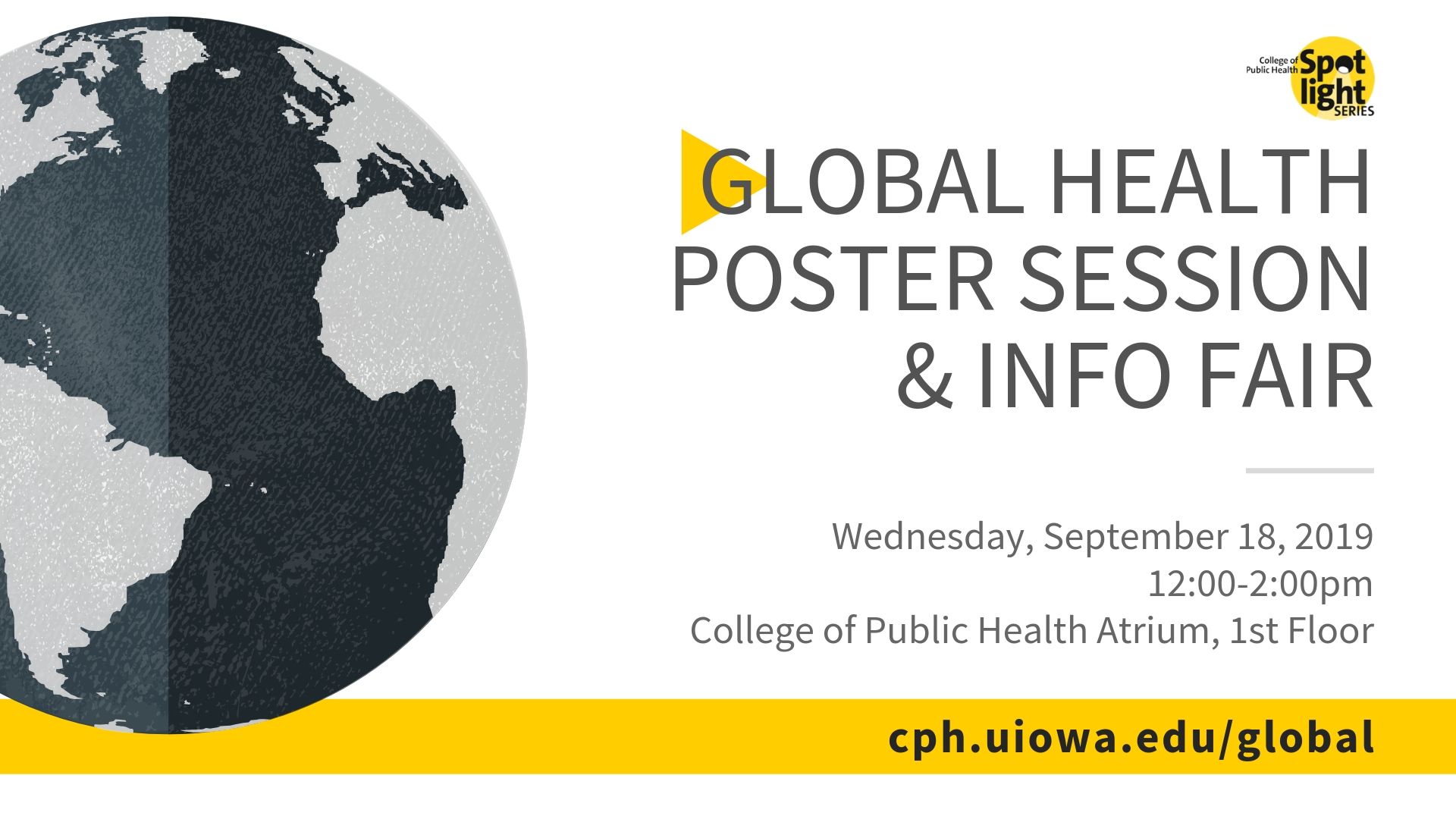 Global Health Poster Session and Information Fair promotional image