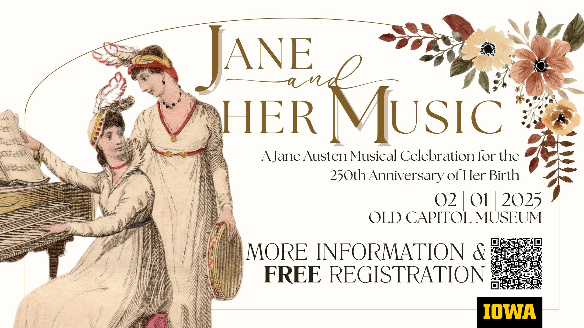 Jane Austen musical celebration Feb 1 2025