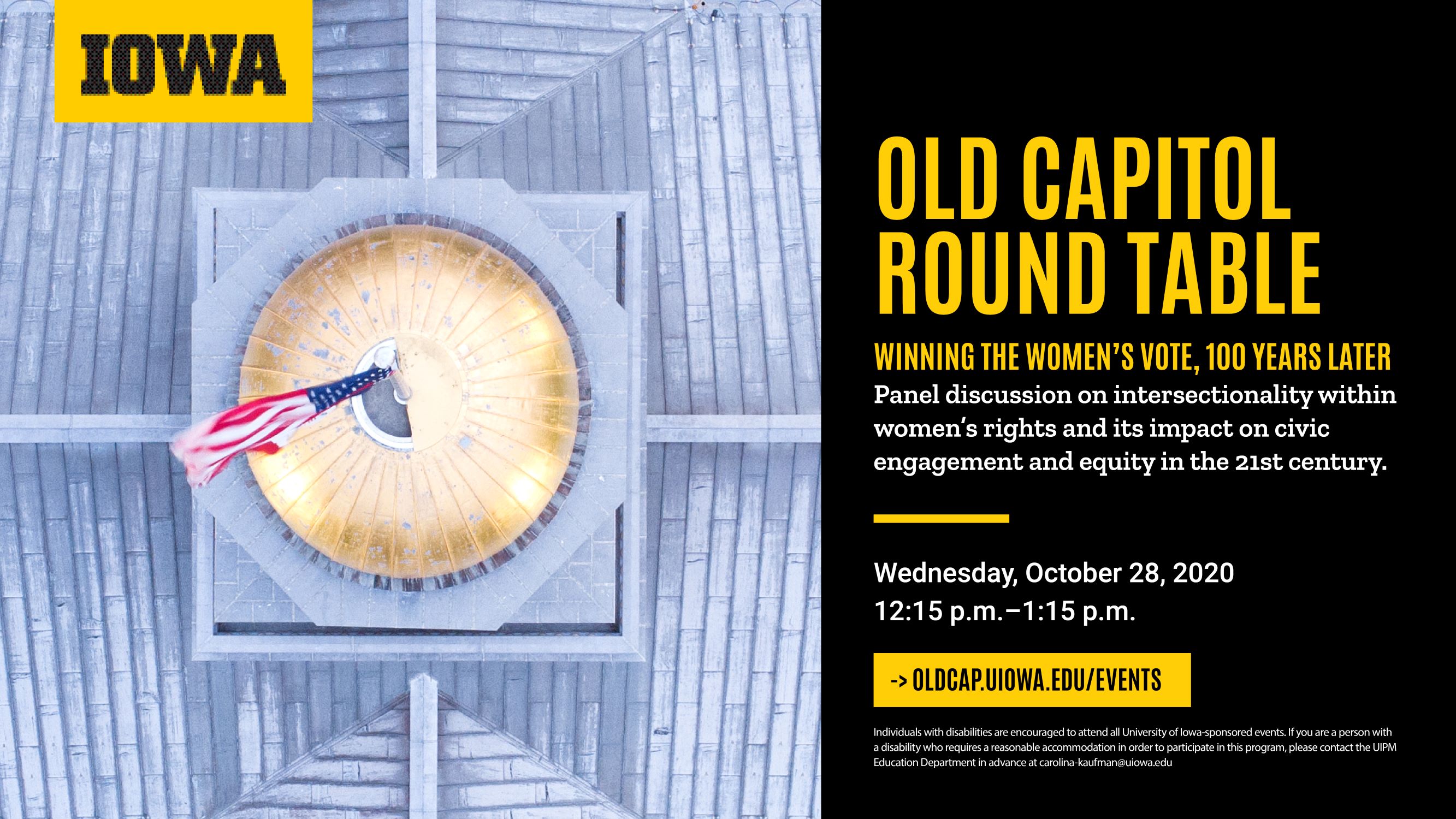 Old Capitol Round Table event