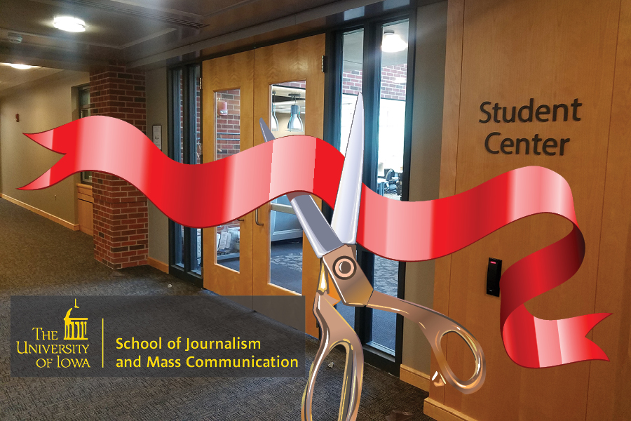 Adler Journalism Student Center Ribbon Cutting