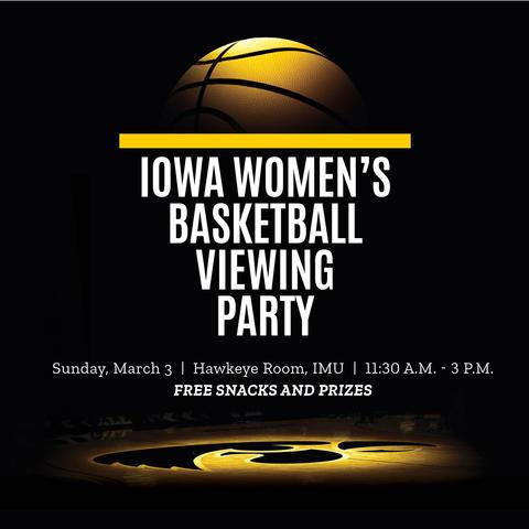womens basketball game watch party