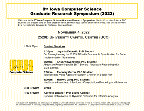 2022 Prospective Student Visit Day And Graduate Research Symposium