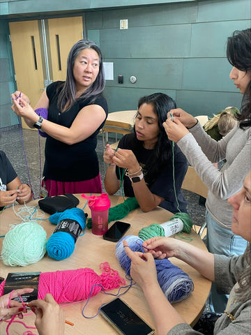 Professor Theresa Ho at event