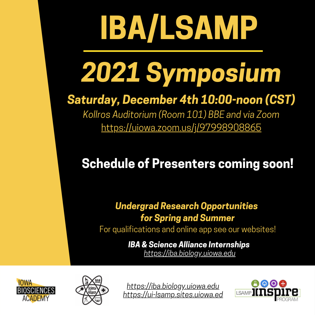 IBA/LSAMP Symposium Ad