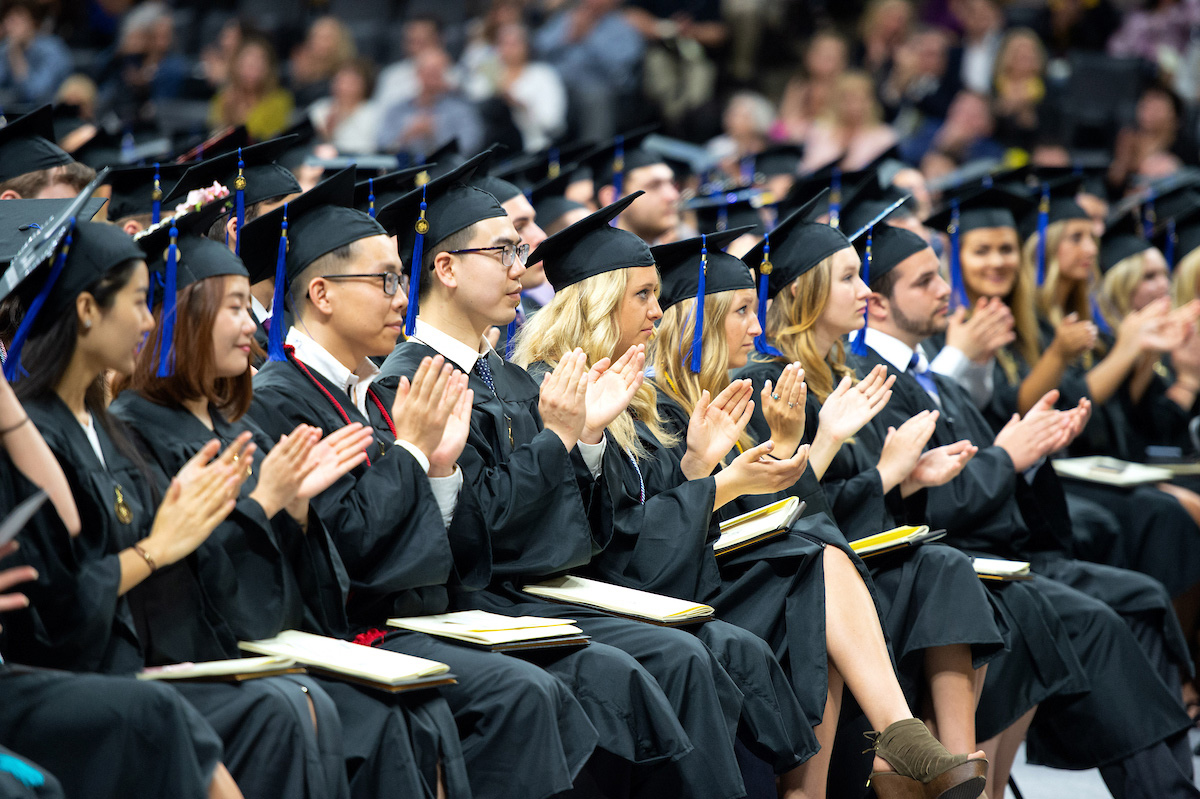 Tippie Graduates Clapping