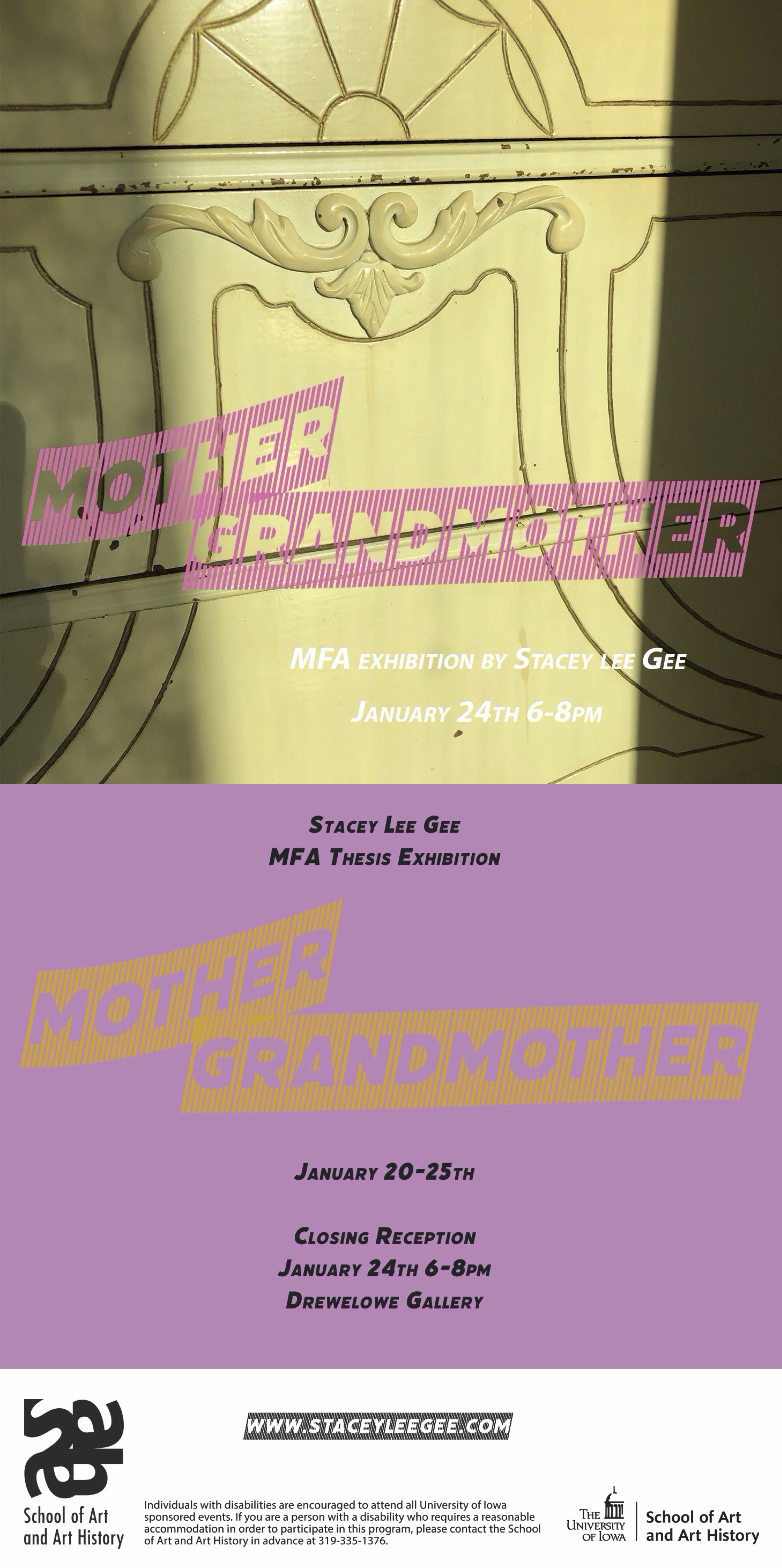 Mother Grandmother MDA Exhibition by Stacey Lee Gee