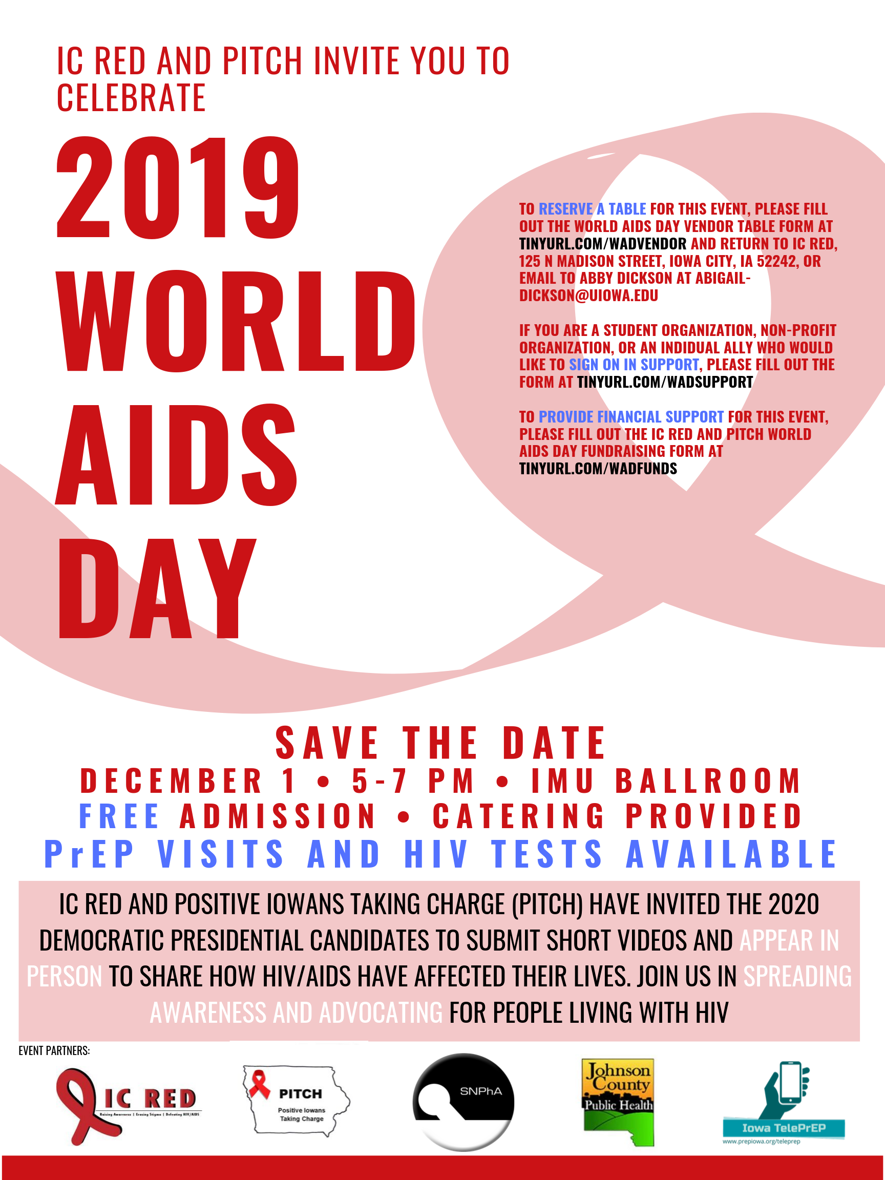 2019 Worlds AIDS Day Event