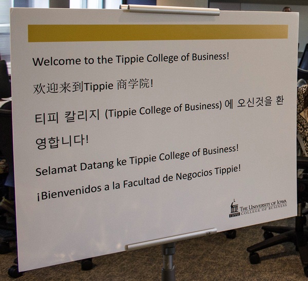 Welcome to the Tippie College of Business!