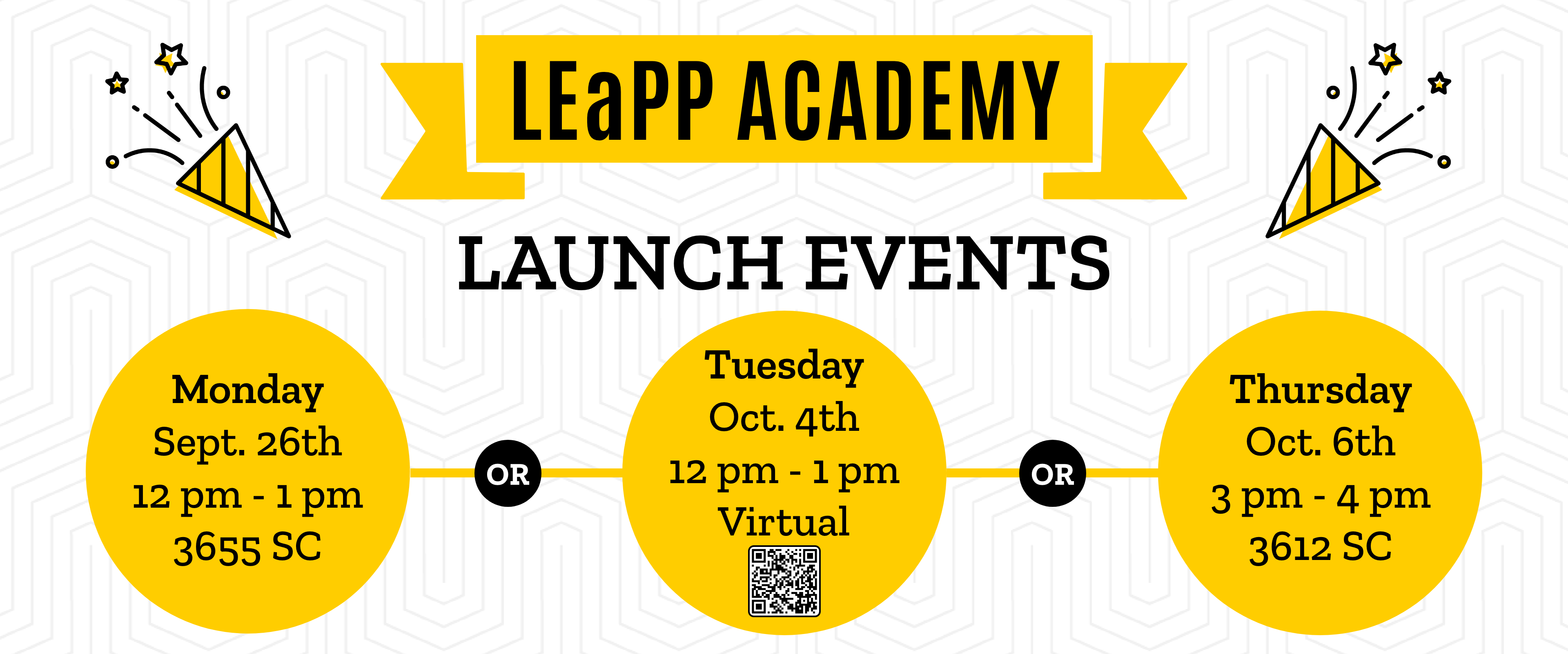 LEaPP Academy Launch Dates